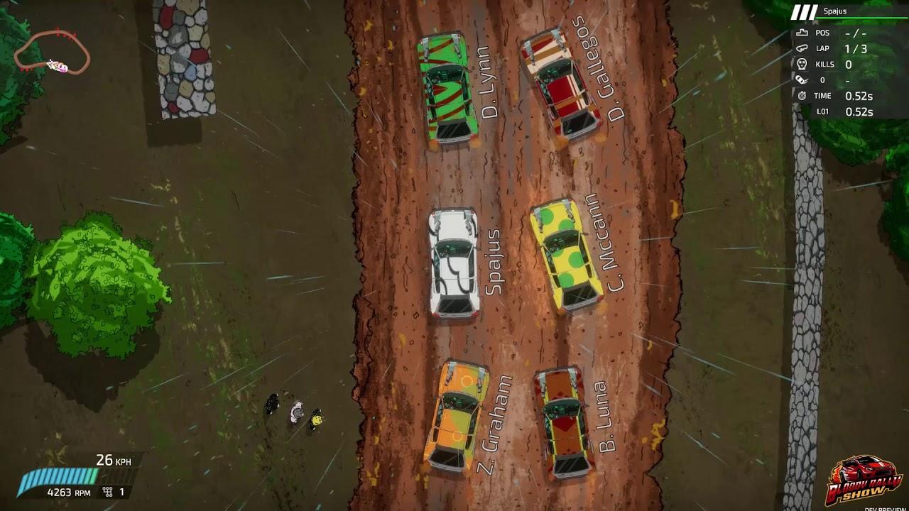 2D top-down racer Bloody Rally Show to release in February 2020 with Linux support |