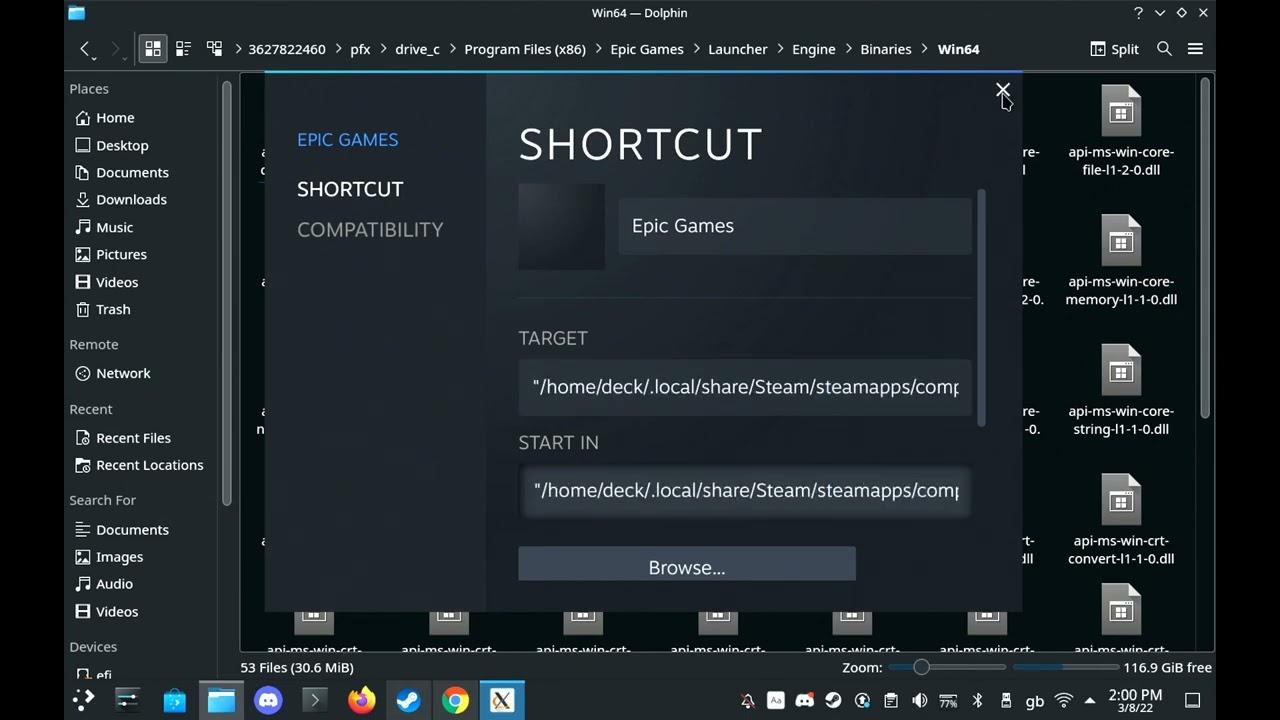 Steam Deck: How to easily install the Epic Games Store launcher
