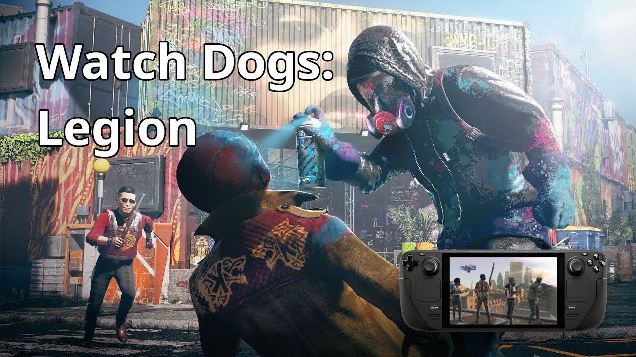 Steam Deck Gameplay - Watch Dogs - SteamOS 