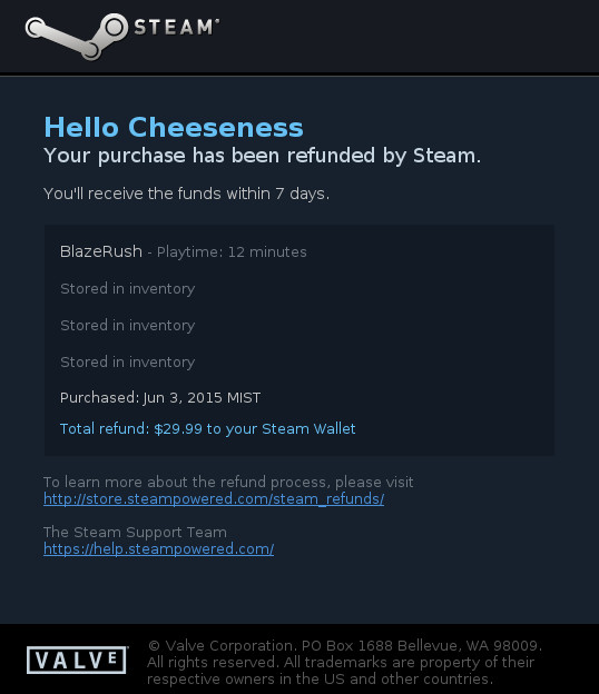 What Happens When You Request A Refund On Steam? GamingOnLinux