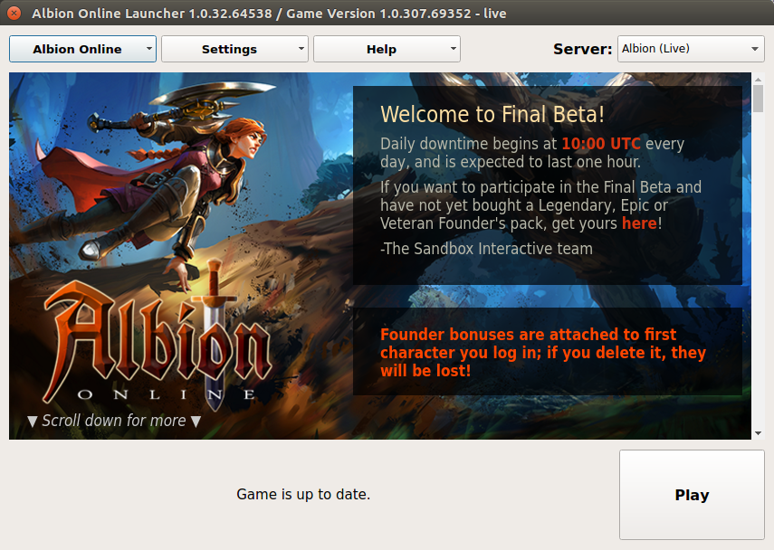 Albion Online MMORPG starts Final Beta very soon 
