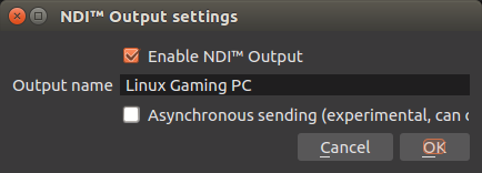 Obs Studio Ndi Plugin For Linux Send Video From One Linux Pc To Another Gamingonlinux