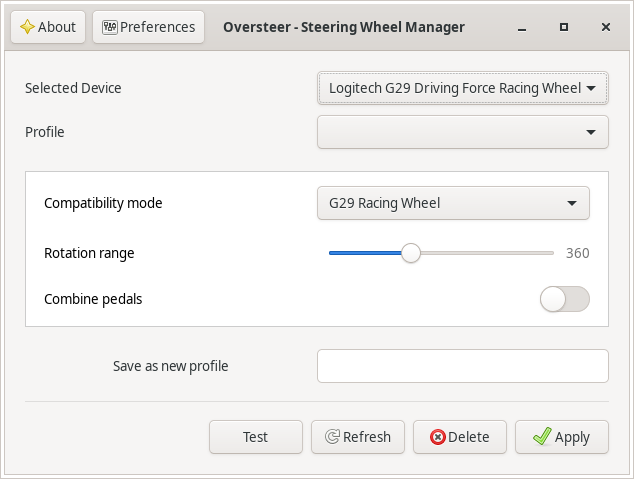 Pylinuxwheel And Oversteer Two Open Source Tools For Managing Steering Wheels On Linux Gamingonlinux
