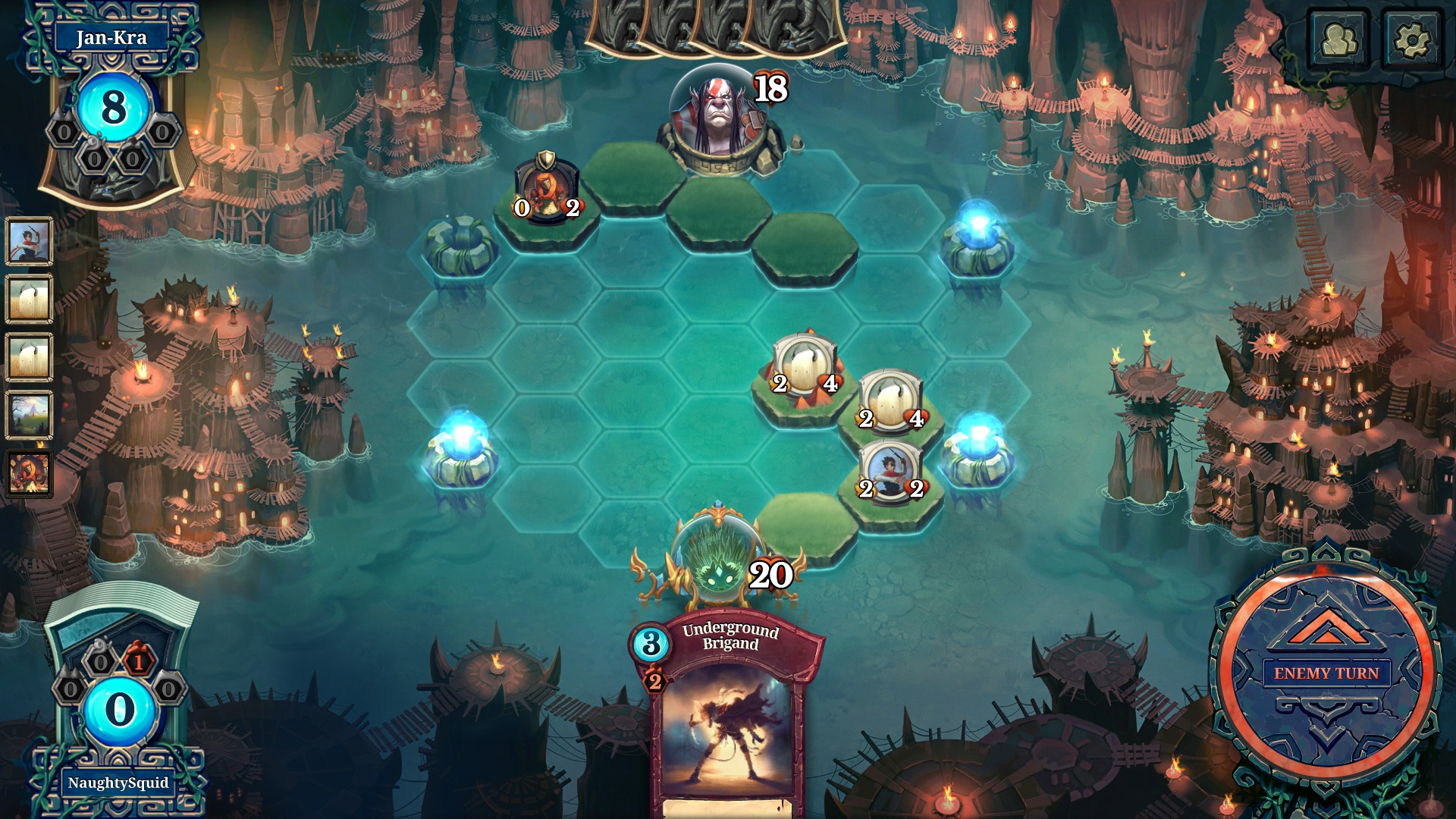 Unique Card based Strategy Game Faeria Updated With The Dragon s Lair 