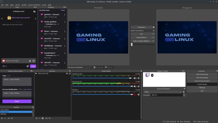 OBS Studio  is out bringing Flatpak support and much more |  GamingOnLinux