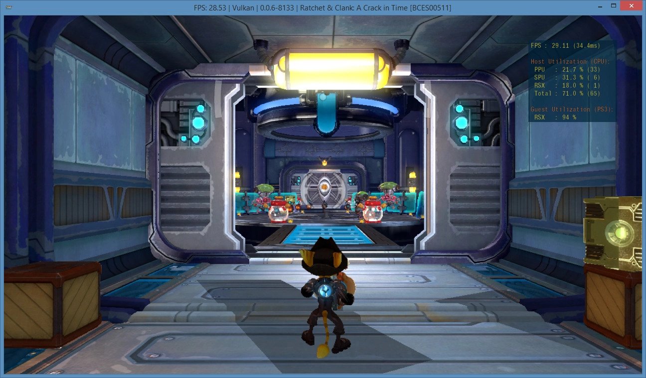 rpcs3 ratchet and clank