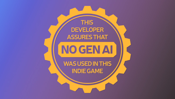 Indie devs have begun adding a no generative AI stamp to their store pages