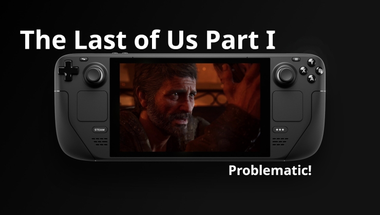 A Few Minutes of The Last of Us Part 2 On Steam Deck 