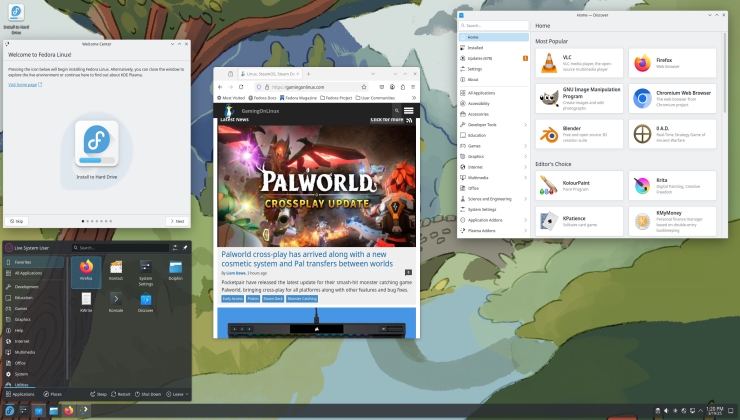 Fedora KDE