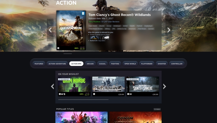 Steam's new Store Hubs make browsing for games a whole lot more pleasant